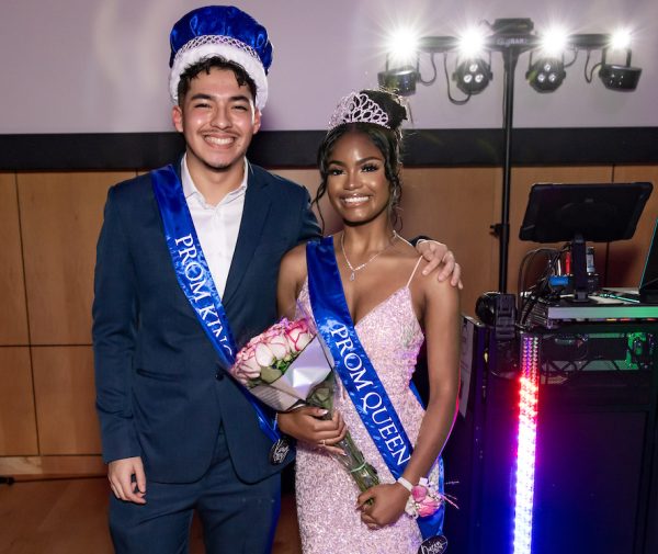 Navigation to Story: Prom King and Queen Crowned at April 12 Prom